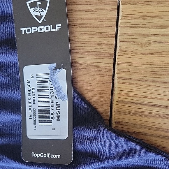 NWT TOPGOL blause size Medium color blue pink - Picture 15 of 16